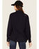 Image #4 - Ariat Women's FR Inherent Long Sleeve Button-Down Work Shirt, Navy, hi-res