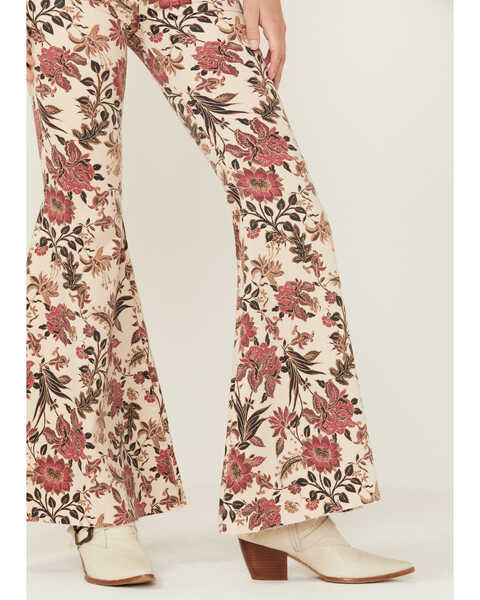 Image #4 - Free People Women's Barcelona Combo Print Float On Flare Jeans, Multi, hi-res