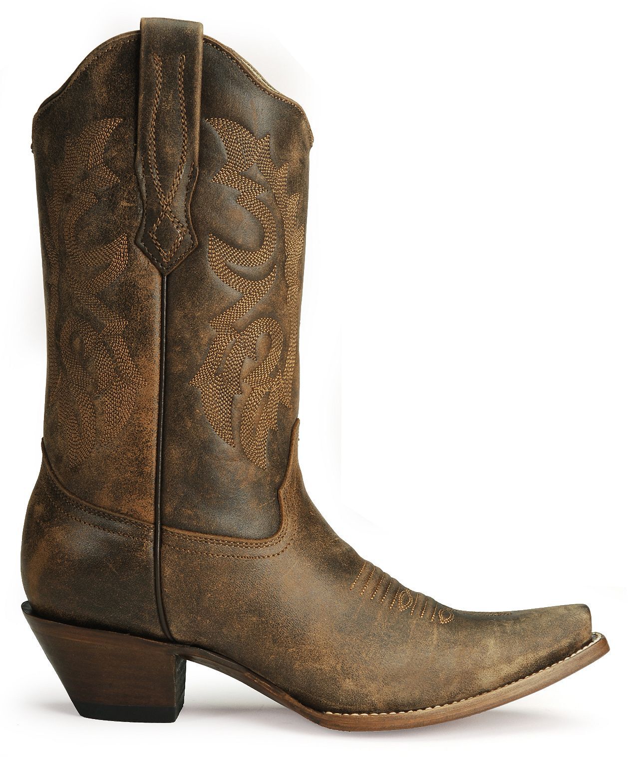 corral vintage leather cowgirl boots