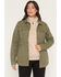 Image #1 - Carhartt Women's TENCEL&trade; Fiber Series Relaxed Fit Canvas Coat, Olive, hi-res