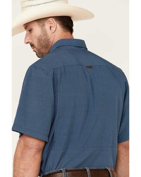 Image #5 - Panhandle Men's Geo Print Performance Short Sleeve Western Shirt , , hi-res