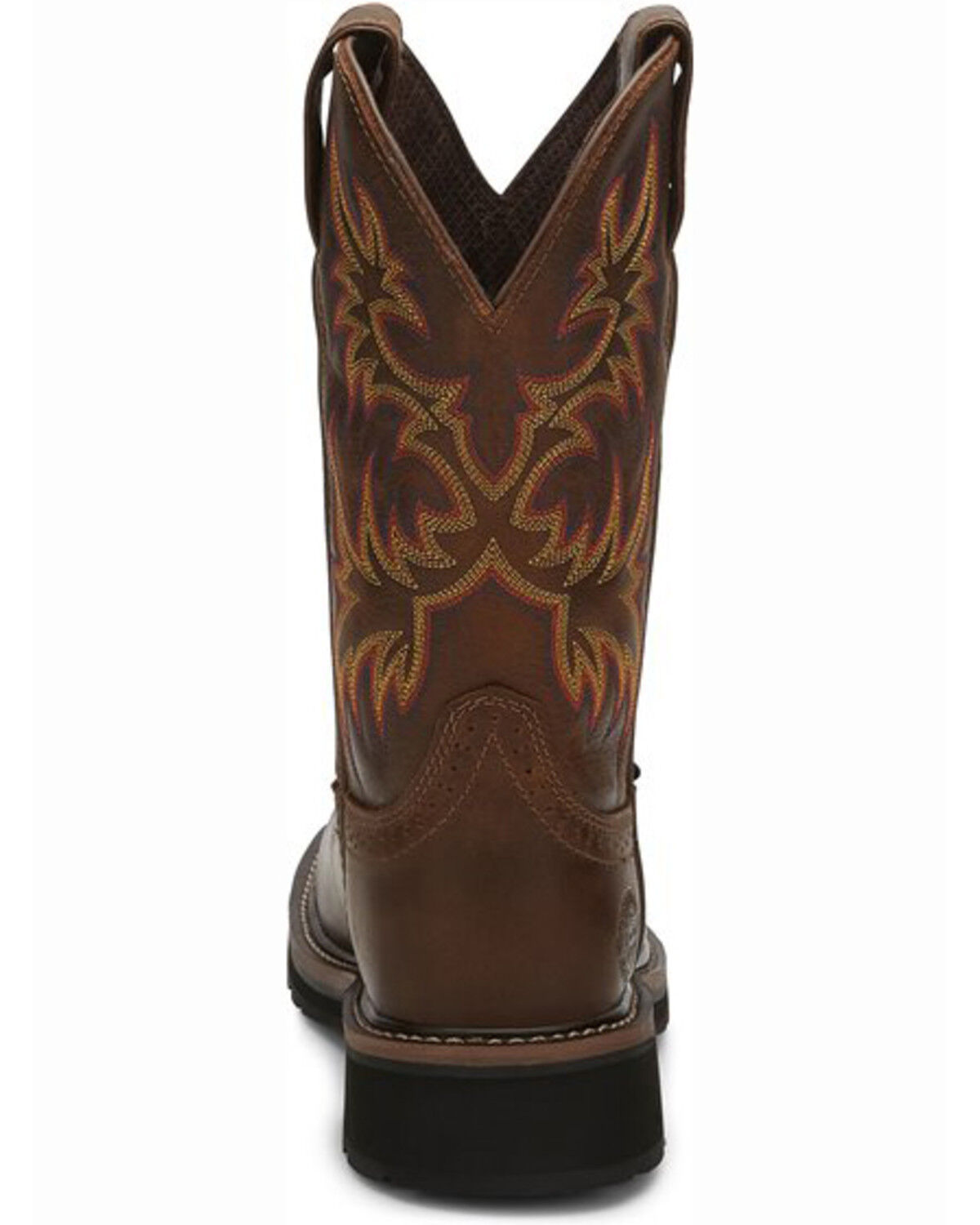 justin women's steel toe work boots
