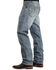 Image #2 - Stetson 1520 Fit Classic "X" Stitched Jeans - Big & Tall, Med Wash, hi-res