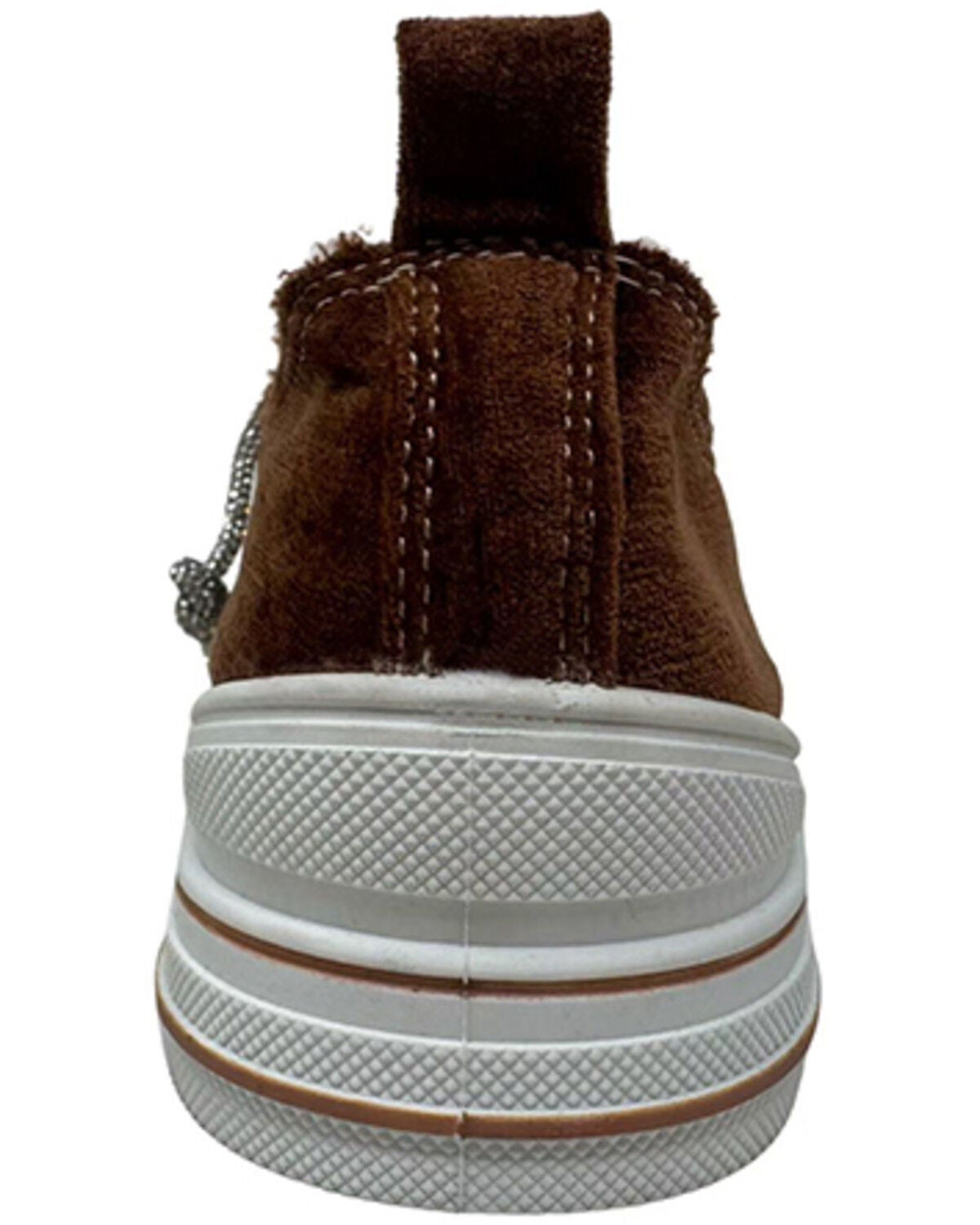 Image #4 - Very G Women's Aman Velvet Casual Sneakers, Tan, hi-res