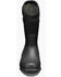 Image #3 - Bogs Boys' York Rain Boots - Round Toe, Black, hi-res