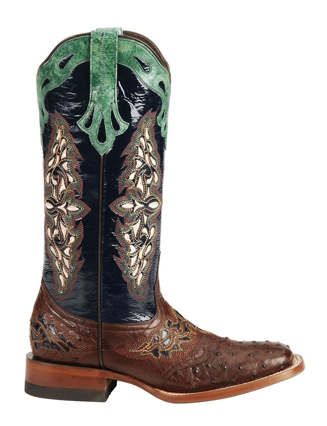lucchese womens square toe boots