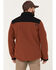 Image #4 - Powder River Outfitters Men's Solid Softshell Jacket, Rust Copper, hi-res