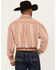 Image #4 - George Strait by Wrangler Men's Striped Long Sleeve Button-Down Stretch Western Shirt - Big, Multi, hi-res