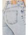 Image #3 - Free People Women's Pacifica Straight Leg Jeans, Blue, hi-res