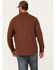 Image #4 - Brothers and Sons Men's Kelcy Herringbone Long Sleeve Button-Down Western Shirt, Burgundy, hi-res