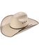 Image #1 - Atwood Hat Co Hereford 5X Straw Cowboy Hat , Natural, hi-res