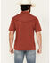 Image #4 - Wrangler Men's Solid Short Sleeve Performance Polo, Red, hi-res
