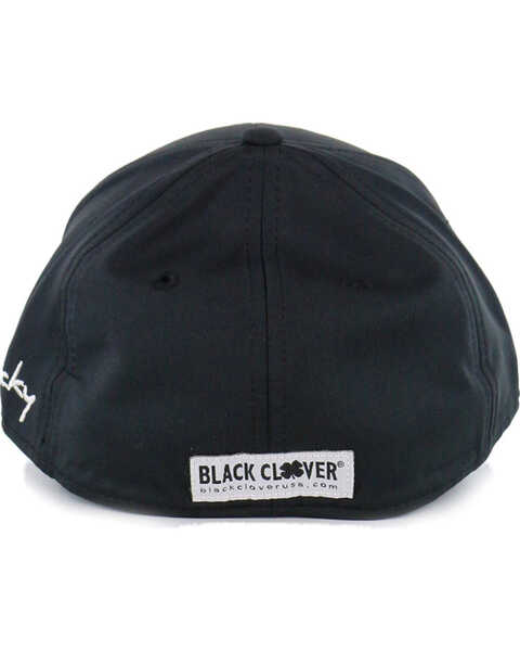 Image #3 - Black Clover Men's Premium Embroidered Logo Ball Cap, Black, hi-res