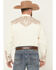 Image #4 - Scully Men's Solid Long Sleeve Pearl Snap Western Shirt - Big, Cream, hi-res