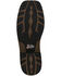 Image #7 - Justin Men's Fireman Brown Western Boots - Square Toe, Brown, hi-res