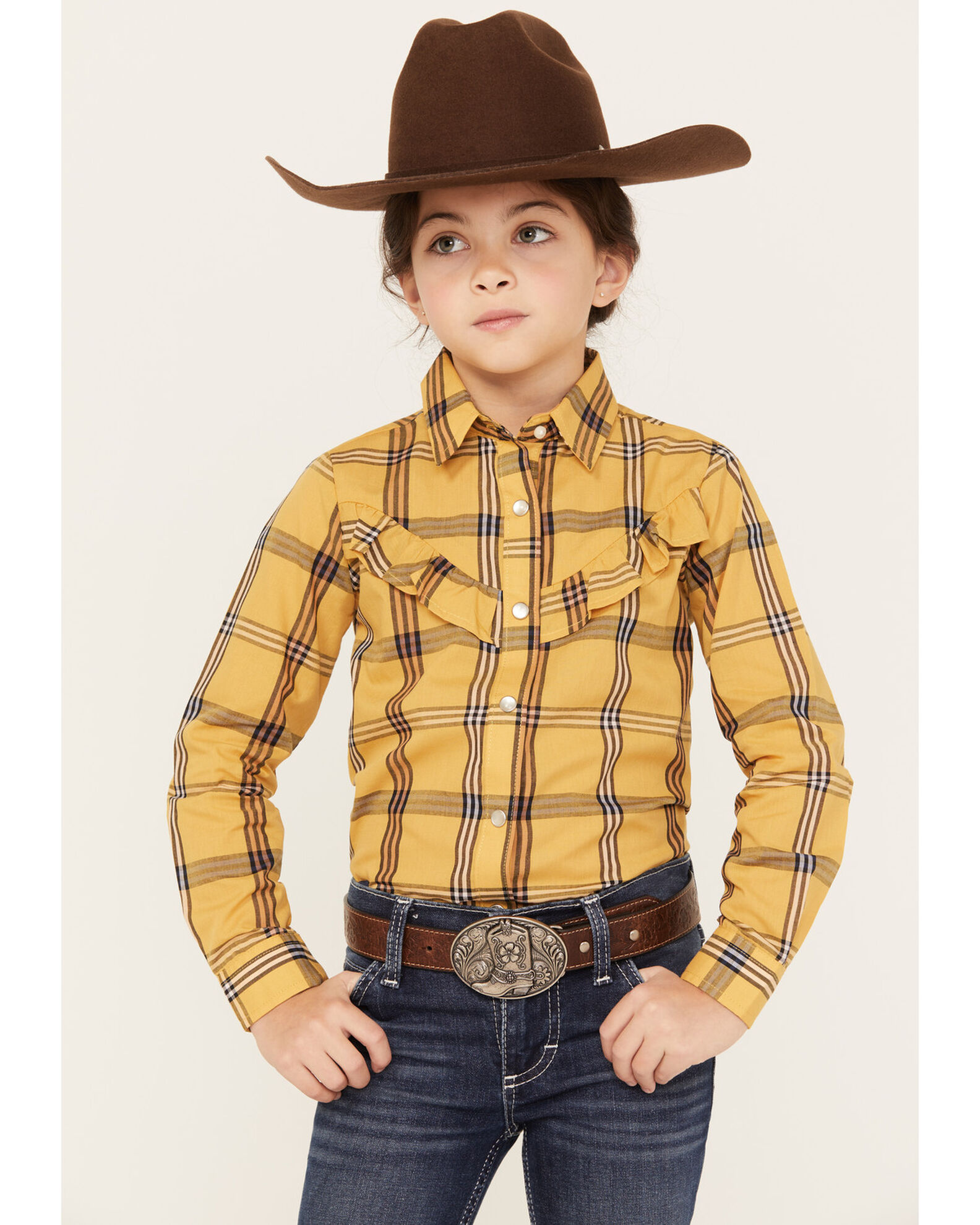 Yellow cowgirl shirt cheap