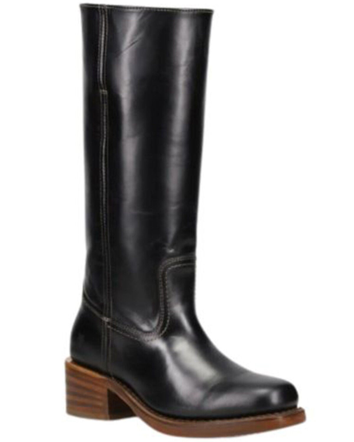 Frye Women's Campus 14L Fashion Boots - Round Toe, Jet Black, hi-res