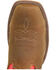 Image #6 - Double H Men's Henley Waterproof Western Work Boots - Composite Toe, Brown, hi-res