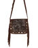 Image #3 - Shyanne Women's Briarwood Fringe Tooled Crossbody Bag, Brown, hi-res