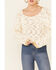 Free People Women's West Palm Sweater , Ivory, hi-res