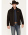 Image #1 - Cinch Men's Textured Insulated Concealed Carry Jacket, Brown, hi-res