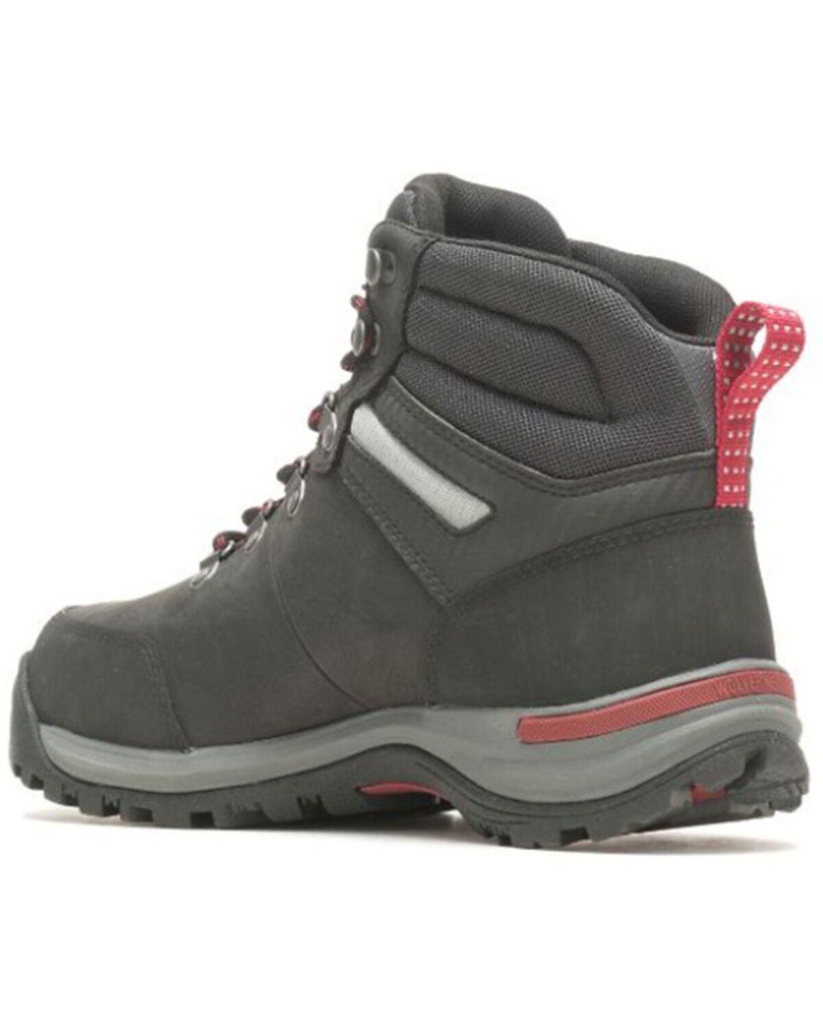 Image #3 - Wolverine Men's Chisel 6" Waterproof Work Boots - Steel Toe, Black, hi-res
