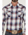 Image #3 - Flag & Anthem Men's Desert Son Multi Gilbert Vintage Large Plaid Print Long Sleeve Snap Western Shirt , Red, hi-res
