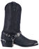 Image #2 - Dingo Men's Harness Western Boots - Pointed Toe, Black, hi-res