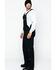 Carhartt Quilt Lined Duck Bib Overalls - Reg, Big. Up to 50" waist, Black, hi-res