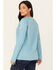 Image #4 - Ariat Women's FR Air Crew Long Sleeve Work Shirt, Blue, hi-res