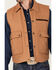 Image #3 - Cripple Creek Men's Snap Front Concealed Carry Wool Vest, Camel, hi-res