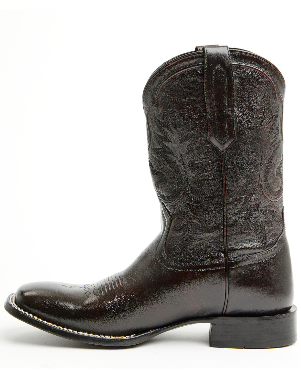 Image #3 - Cody James Black 1978® Men's The Hayward Western Boots - Broad Square Toe, Black Cherry, hi-res