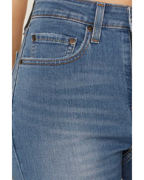 Image #2 - Levi's Women's Medium Wash The Lucky One High Rise 726 Stretch Flare Jeans , Medium Wash, hi-res