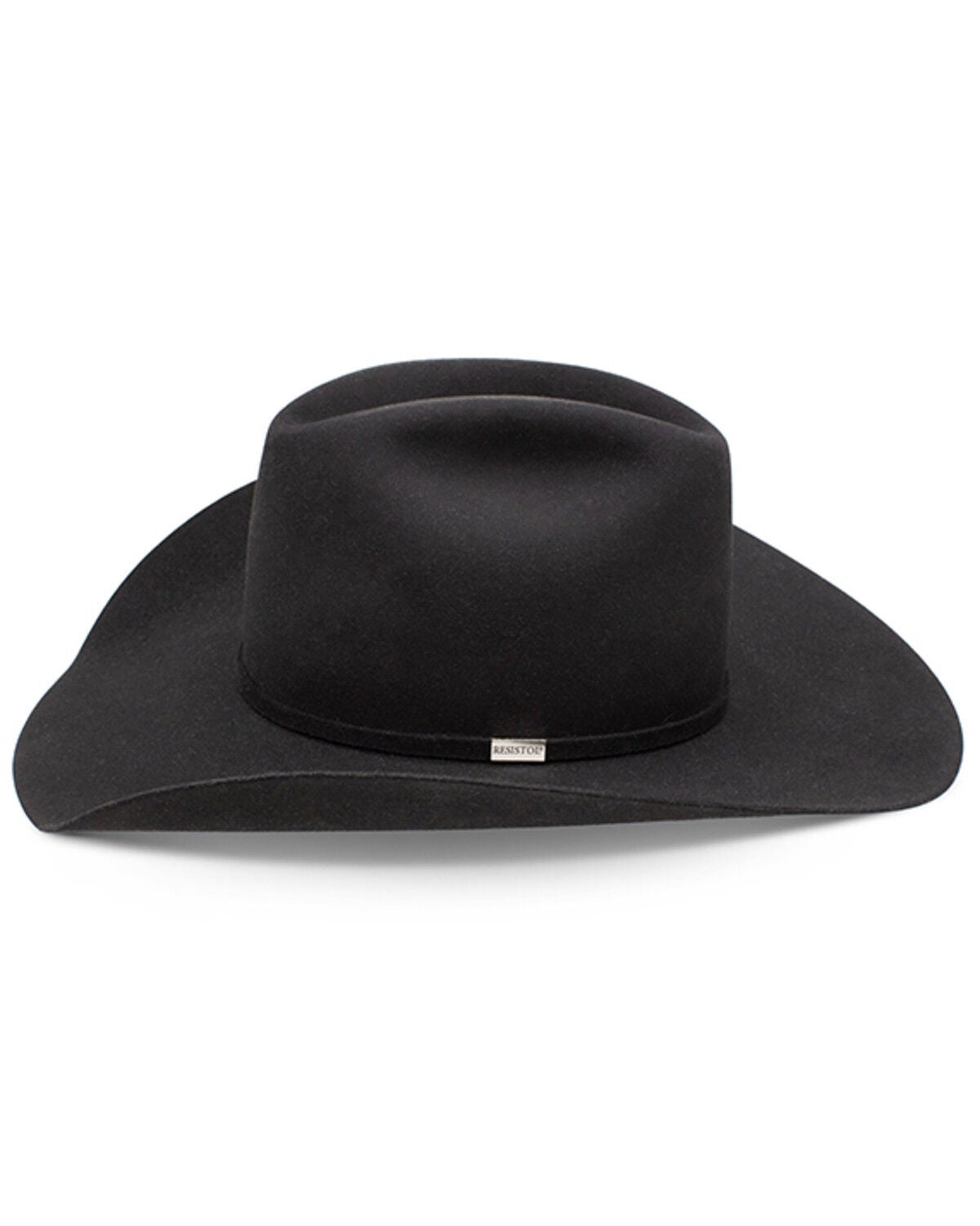 Image #2 - Resistol Five Star Felt Cowboy Hat, Black, hi-res