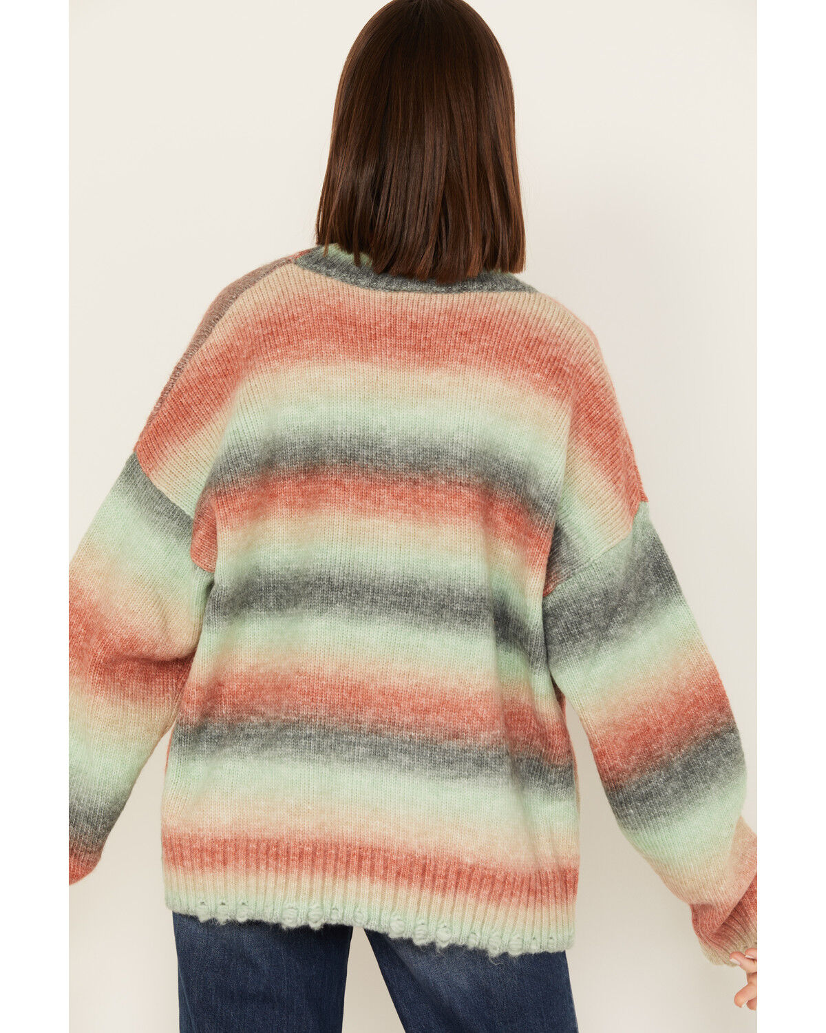 Image #4 - Wrangler Retro Women's Striped Long Sleeve Cardigan, Multi, hi-res