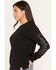 Image #2 - Carhartt Women's Irvine Loose Long Sleeve Work Shirt, Black, hi-res