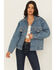 Image #1 - Levi's Women's Switch Stitch Medium Wash 90s Trucker Jacket, Medium Wash, hi-res