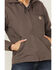 Image #3 - Carhartt Women's Taupe Washed Duck Sherpa-Lined Jacket, Taupe, hi-res