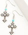 Image #3 - Shyanne Women's Bisbee Falls Silver Longhorn & Cross 6-Piece Earrings Set, Silver, hi-res