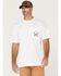 Image #1 - Hawx Men's Wrenches Embroidered Pocket Short Sleeve Work T-Shirt, White, hi-res