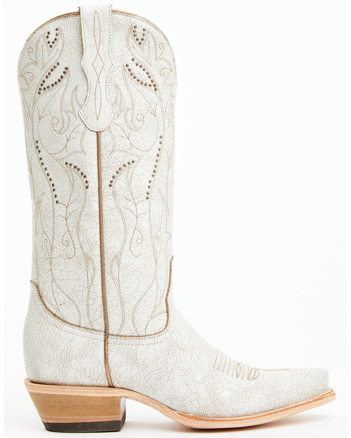Image #2 - Idyllwind Women's Sweet Tea Crackle Tall Western Boots - Snip Toe, White, hi-res