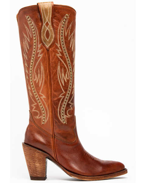Idyllwind Women's Stance Western Boots - Medium Toe, Cognac, hi-res