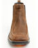 Image #4 - Phantom Rider Men's 6" Romeo Pull-On Ankle Boots - Moc Toe, Brown, hi-res