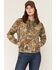 Image #2 - Troll Co Women's Juno Dirty Hands Clean Money Camo Print Hoodie, Camouflage, hi-res