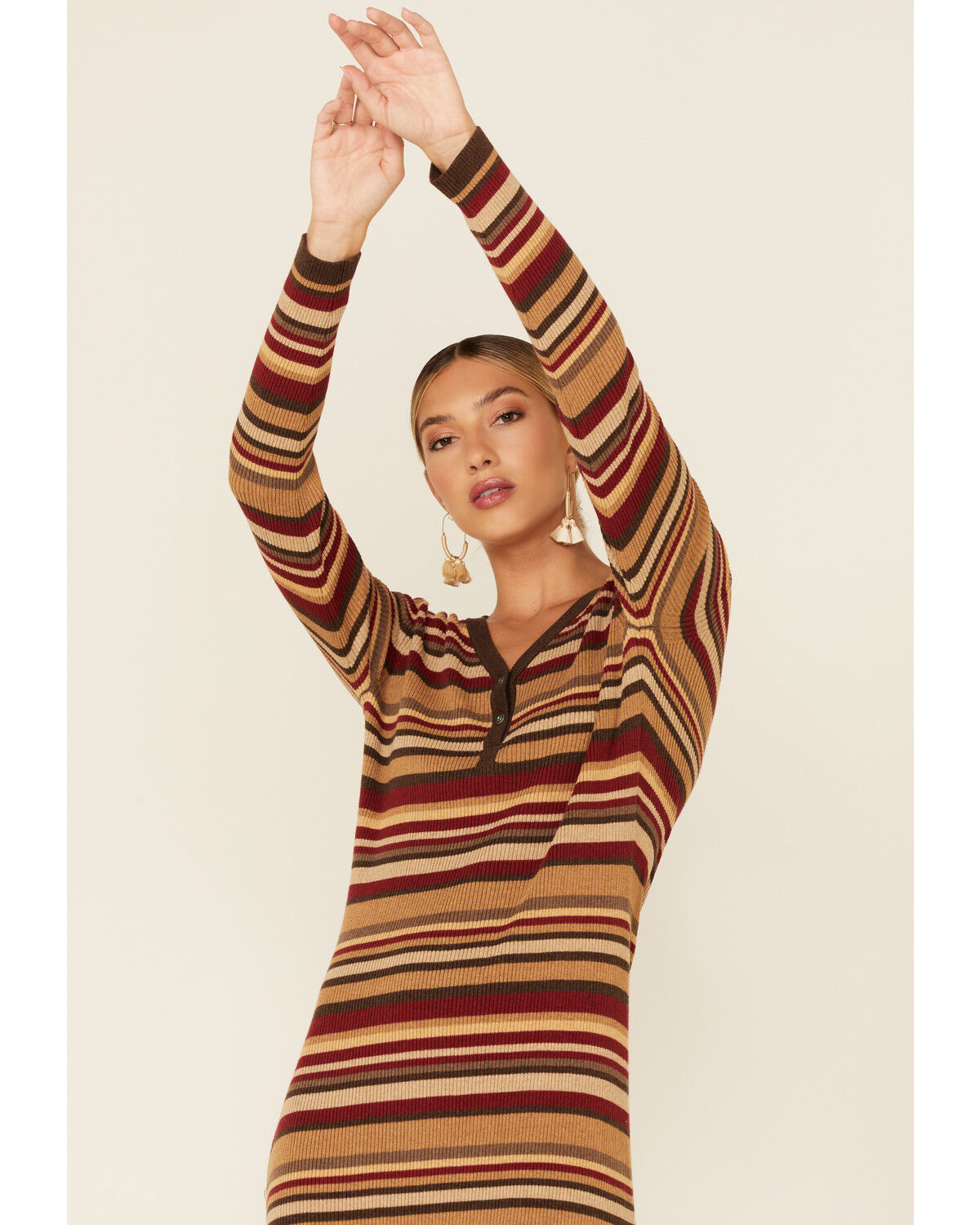 Image #2 - Tasha Polizzi Women's Idalia Midi Dress, Multi, hi-res