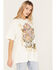Image #2 - Cleo + Wolf Women's Nature Vibes Oversized Graphic Tee, Ivory, hi-res