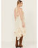 Image #4 - Free People Women's Full Bloom Floral Embroidered Long Tank Top , Beige, hi-res