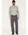 Image #1 - Ariat Men's FR M5 Duralight Stretch Canvas Straight Work Pants, Grey, hi-res