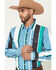 Image #2 - Wrangler Men's Vintage Brushpopper Striped Print Long Sleeve Snap Western Shirt, Multi, hi-res