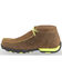 Image #3 - Twisted X Men's Lace-Up Driving Mocs - Steel Toe, Brown, hi-res